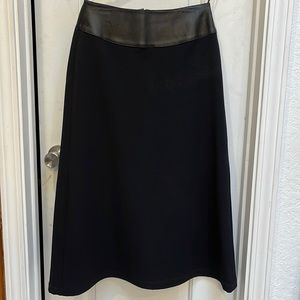 Women J.Harris Long Black Skirt Size 6